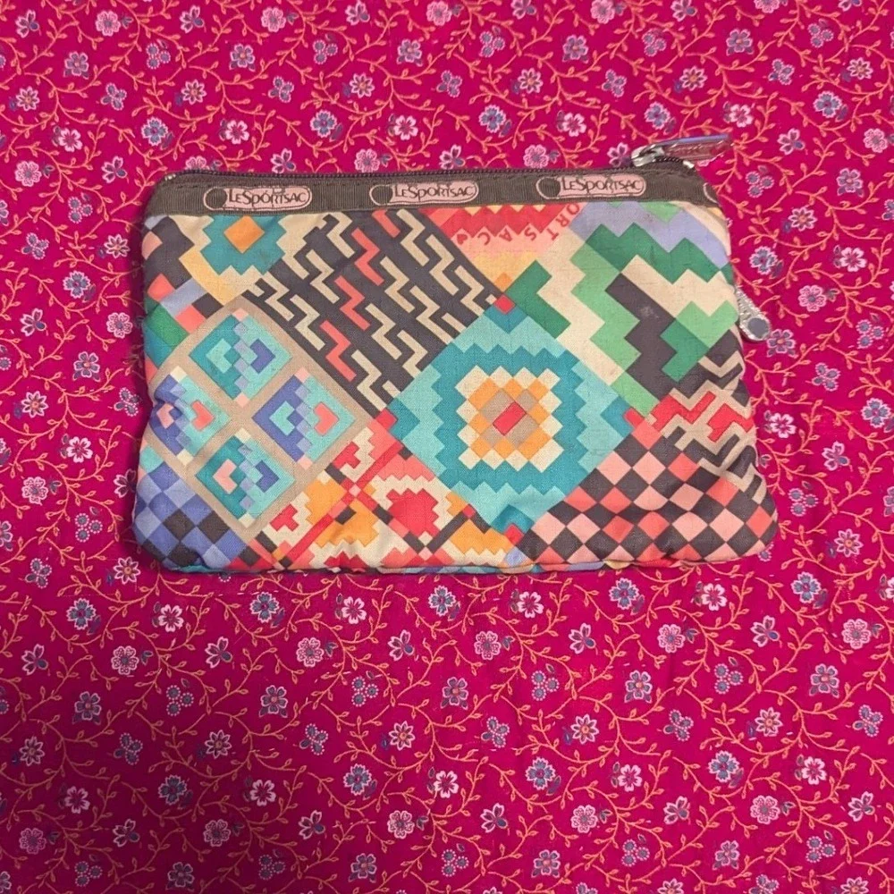 LeSportsac 3 Zip Cosmetic Pouch‎ 